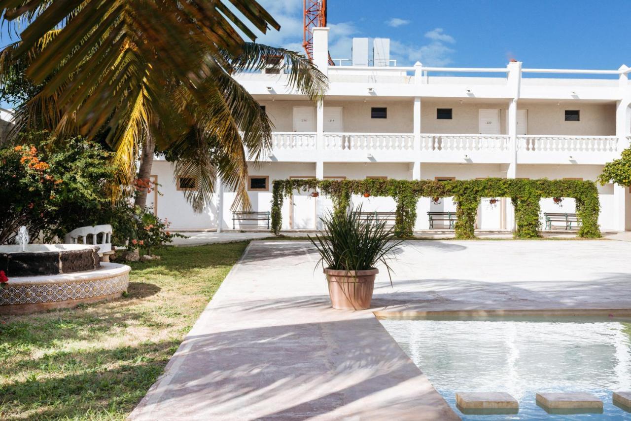 Hotel Las Garzas Chelem Exterior foto